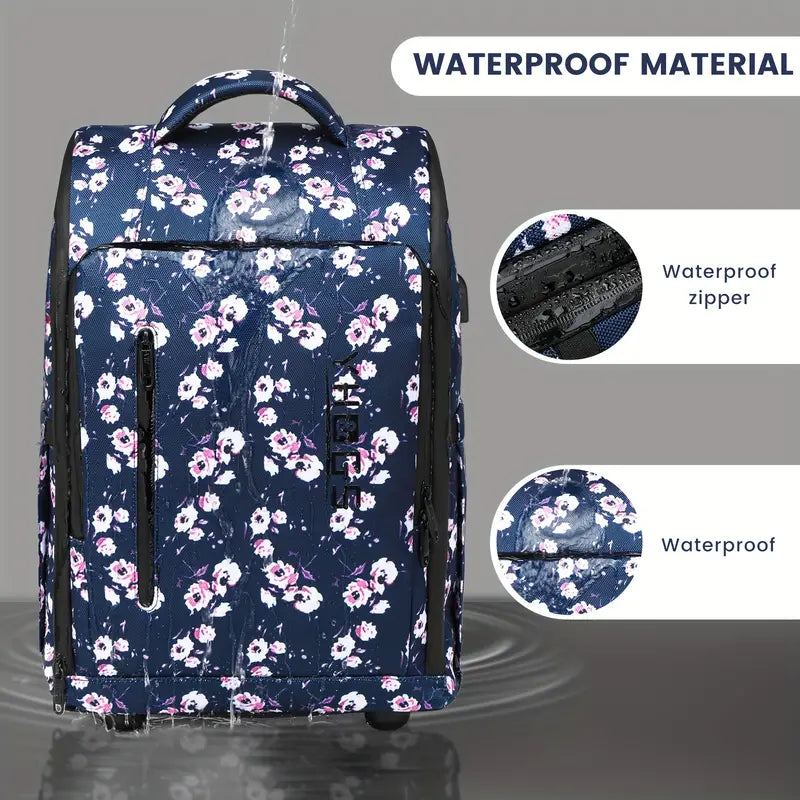 Waterproof Rolling Backpack