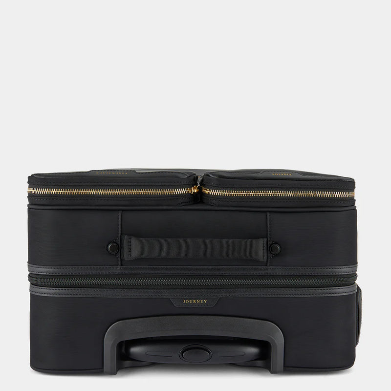 Short-Haul Suitcase- Econyl® Regenerated Nylon in Black