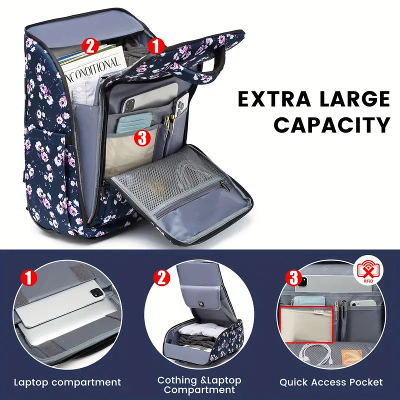 Waterproof Rolling Backpack
