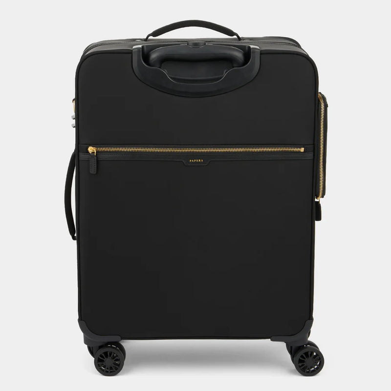 Short-Haul Suitcase- Econyl® Regenerated Nylon in Black